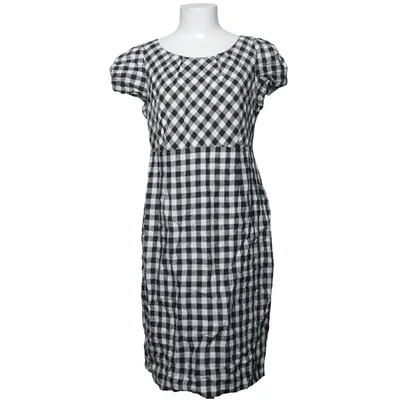 Dress (Black, White) from Marks & Spencer Autograph Linen, Polyester