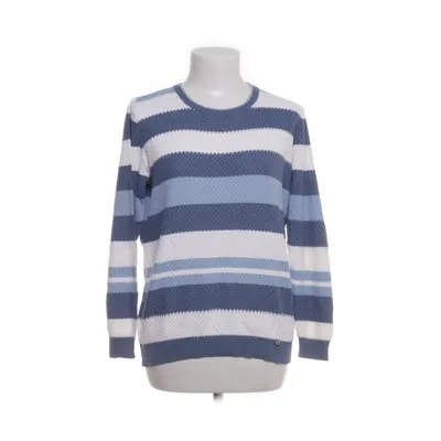Sweater (Blue, White) from Golléhaug Cotton, Acrylic