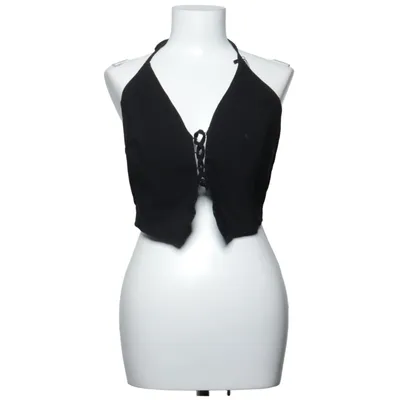 Crop top (Sort) fra Urban Outfitters Elastan, Polyamid, Viscose
