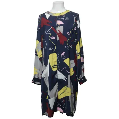 Jurk (Blauw, Meerkleurig) van Denim Hunter Gerecycled polyester