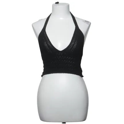 Halternecktopp (Svart) från Romwe Polyester