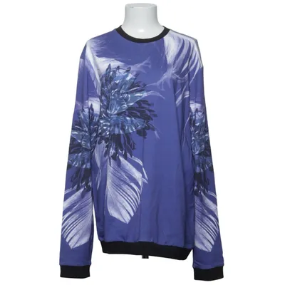 Sweatshirt (Blauw, Zwart, Wit) van Bikkembergs Katoen, Elastaan, Modal