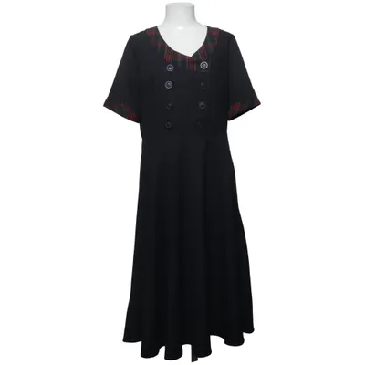 Robe (Noir, Multicolore) de Collectif Élasthane, Polyester