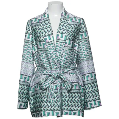 Kavaj (Grön, Lila, Vit, Svart) från By Malina Collection Polyester