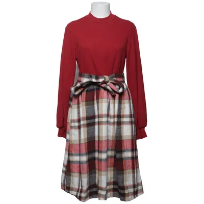 Dress (Red, Multicolored) from PatPat Elastane, Polyester