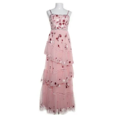 Evening gown (Pink, Multicolored) from Maya Deluxe Polyester