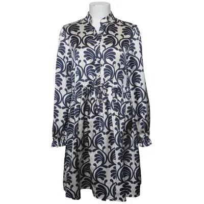 Dress (Blue, Beige) from Papillonne
