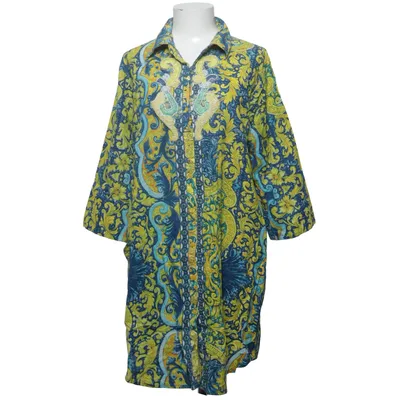 Tunika (Blau, Gelb, Mehrfarbig) von Antica Sartoria Baumwolle
