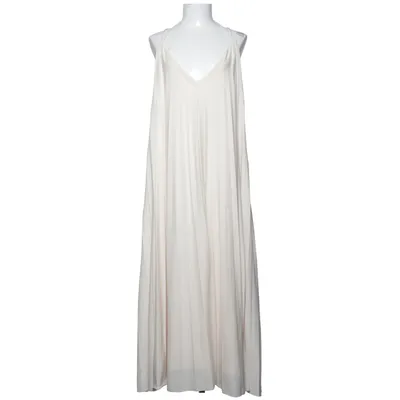 Långklänning (Beige) från H&M Elastan, Polyester