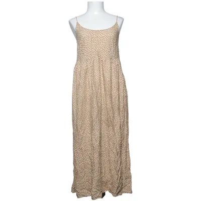 Maxikjole (Beige, Brun, Flerfarvet) fra Moda