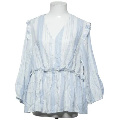 Bluse (Blå, Hvid) fra Bodyflirt Viscose