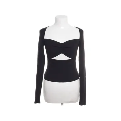 Top (Black) from NA-KD Acrylic, Cotton