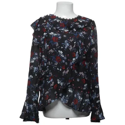 Blouse (Black, Red, Blue) from Erdem x H&M Polyester, Silk