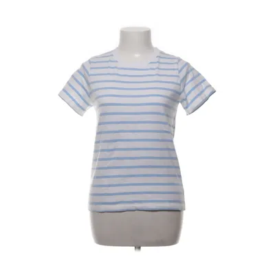 T-shirt (Blanc, Bleu) de Rosa Rosa Coton