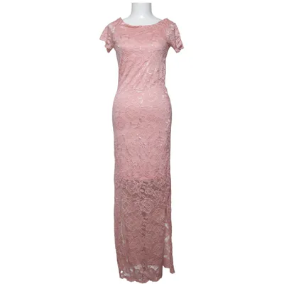 Maxi dress (Pink) from VILA Clothes Elastane, Polyamide