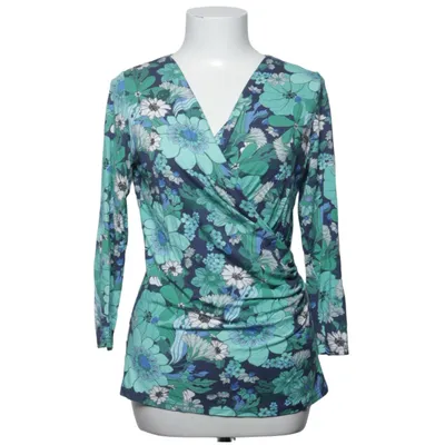 Wrap top (Blue, Green, White) from Camilla Thulin Elastane, Viscose