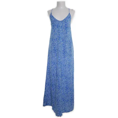 Maxi jurk (Blauw, Wit) van In April 1986 Polyester