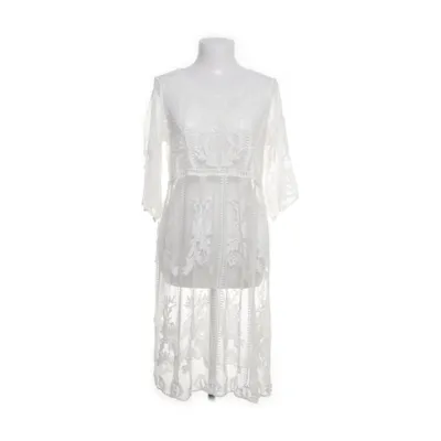Strandjurk (Transparant, Wit) van Lilie Rose Katoen, Polyester