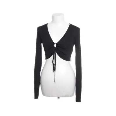 Crop top (Zwart) van Dilvin Polyamide, Viscose