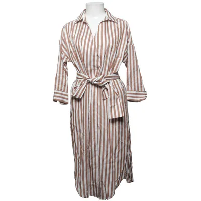Skjortklänning (Brun, Vit) från Woman by SIR of Sweden Tencel