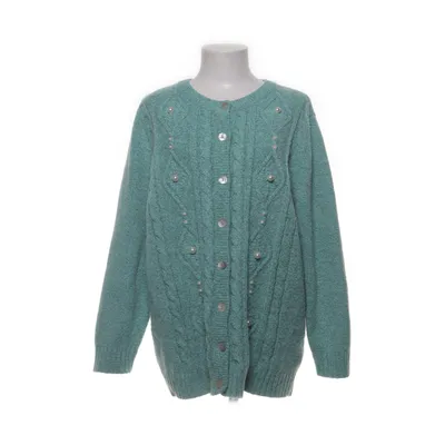 Cardigan (Vert) de Paola! Acrylique, Polyamide, Polyester