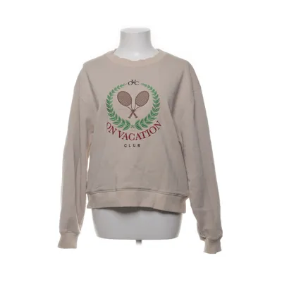 Sweatshirt (Beige) van On Vacation Organisch katoen, Polyester