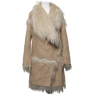 Shearlingjacka (Beige) från Nolita Akryl, Polyester