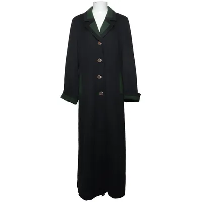 Coat (Gray, Green) from Steinbock Acetate, Viscose
