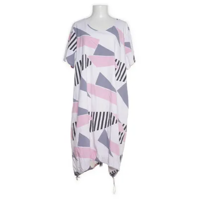 Dress (White, Multicolored) from Kekoo Cotton, Elastane, Viscose