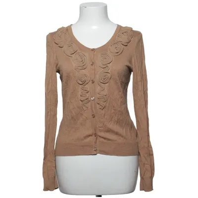 Cardigan (Beige) from Selection by s.Oliver Cotton, Polyester, Silk, Viscose
