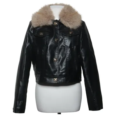 Winter jacket (Black, Beige) from Softy Collection Polyester, Polyurethane