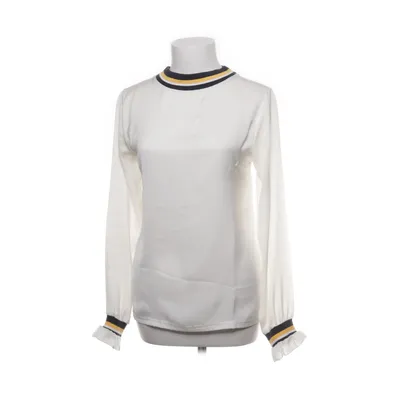 Blus (Vit, Blå, Gul) från Rich & Royal Bomull, Polyester