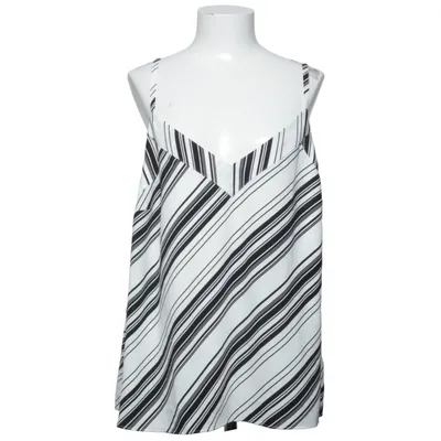 Tanktop (Zwart, Wit) van George Gerecycled polyester