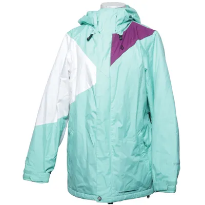 Skijakke (Blå, Hvid, Lilla) fra Volcom Polyamid, Polyester
