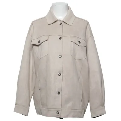 Overshirt (Beige) van Zara Outerwear Elastaan, Polyester