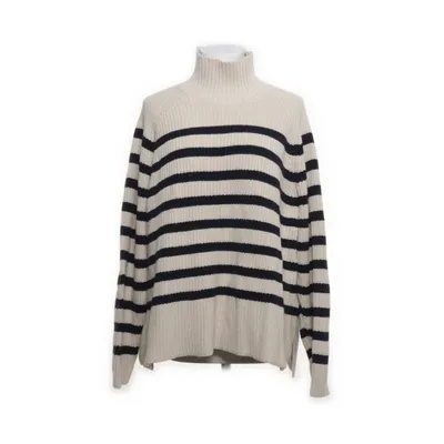 Sweater (Beige, Blå) fra The Simple Studio by Munthe Bomuld, Polyamid