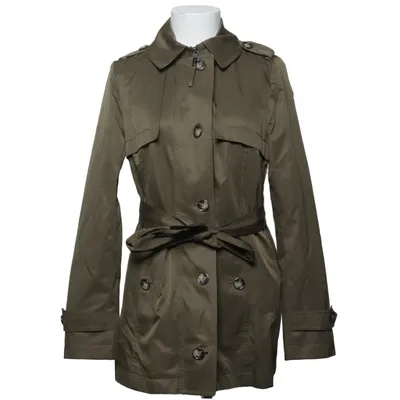 Trenchcoat (Grön) från Comma Bomull, Polyester