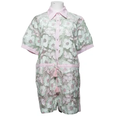Combinaison (Rose, Vert) de Flammode Coton, Polyester