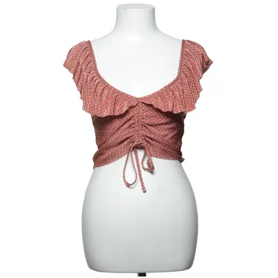 Top (Brun, Hvid) fra Zara Polyester