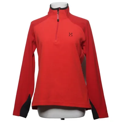 Fleece sweater (Red, Black) from Haglöfs Polyester