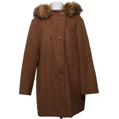 Manteau (Marron) de Dea Axelssons Polyester, Laine