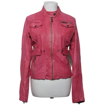 Läderjacka (Rosa) från Rich & Royal Skinn, Polyester