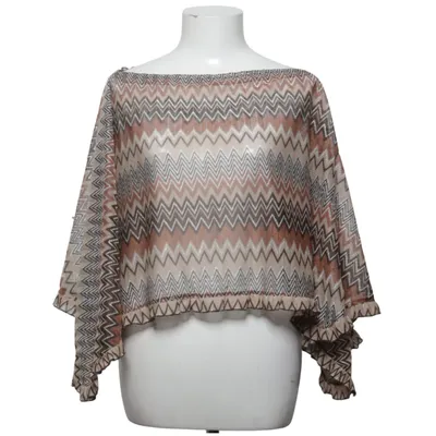 Poncho (Brown, Beige, Multicolored) from Ester Elenora Polyester