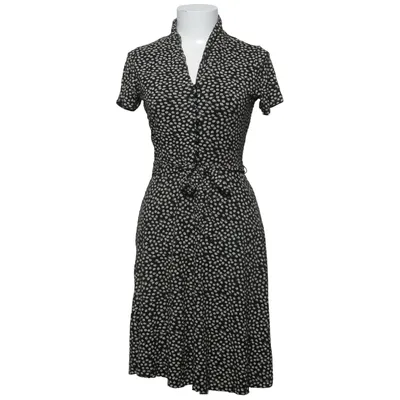 Kjole (Sort, Flerfarvet) fra King Louie Elastan, Viscose