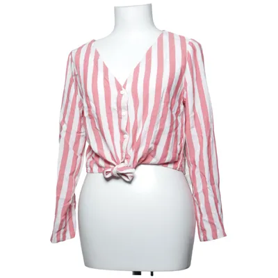 Crop top (Rouge, Blanc) de Divided by H&M Viscose