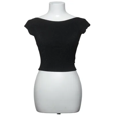Crop top (Sort) fra Subdued Elastan, Metallfiber, Polyamid