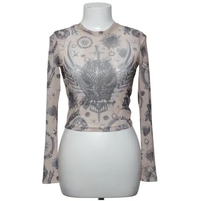 Topp (Beige, Svart) från Bershka
