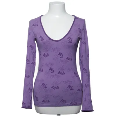 Long sleeve T-shirt (Purple) from Småfolk Cotton, Elastane, Modal