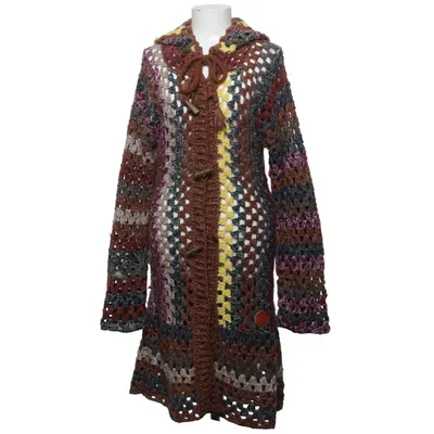 Cardigan (Brown, Multicolored) from Khujo Acrylic