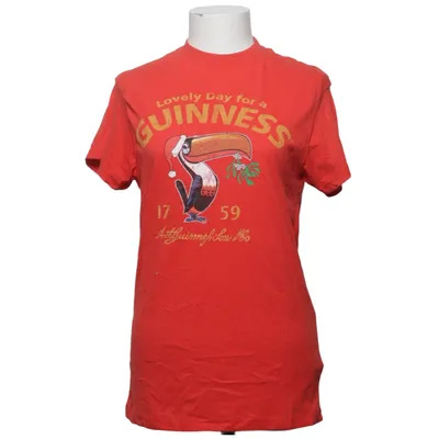 T-shirt (Red) from Guinness Recycled cotton, Recycled polyester